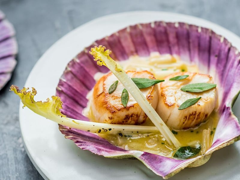 The Kitchin is located in Lothians, Edinburgh. The Good Food Guide says: “The generous set lunch is complemented by a series of tasting menus as well as a carte – all offering exceptional seasonal ingredients given the classical French treatment, but with strong Scottish overtones.”